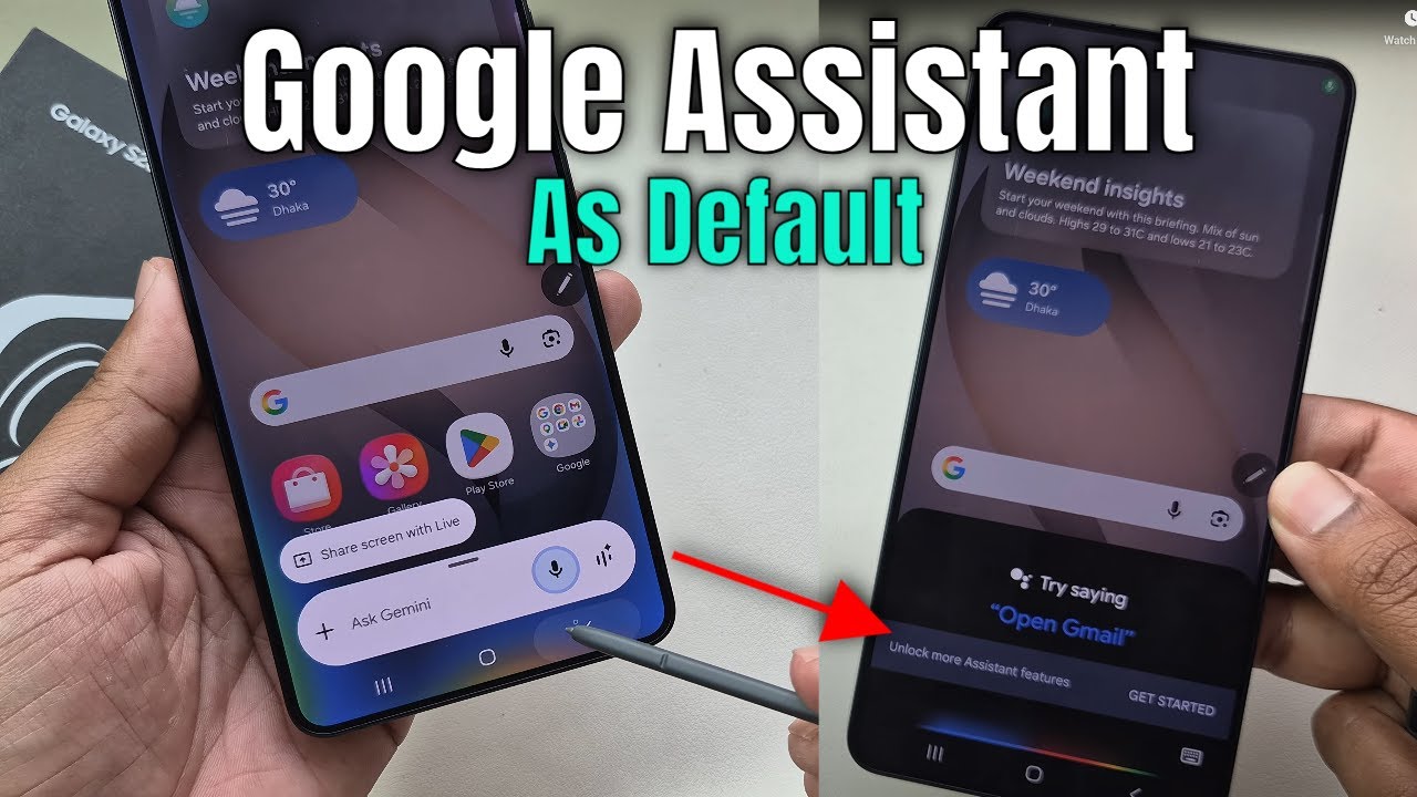 How to switch back to Google Assistant from Gemini Samsung Galaxy S26 ...