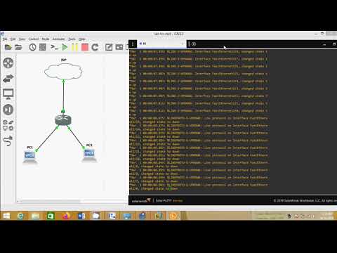 Network simulation Using GNS3 - YouTube