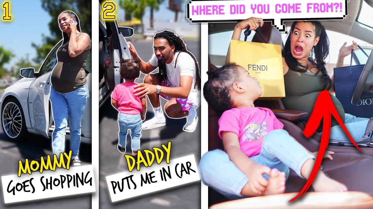 HARMONY LEFT IN THE CAR PRANK on MY GIRLFRIEND!! SHE FLIPS 😳