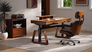 Ark Walnut Standing Desk