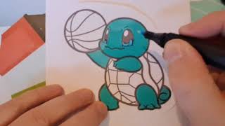 🔥 Pokemon  Coloring Page | Easy Coloring for Kids | Print & Color Fun! 🎨