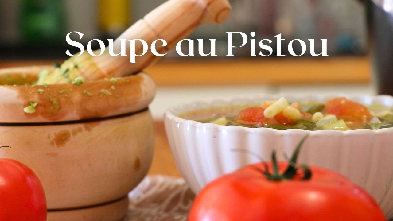 Soupe au pistou à la Provençal! It's summer time! Best