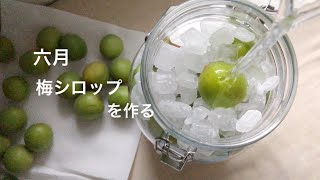 【季節を楽しむ】6月の梅仕事/梅シロップ作り