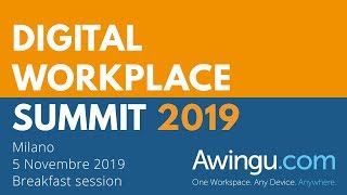 Digital Workplace Summit Milan - aftermovie