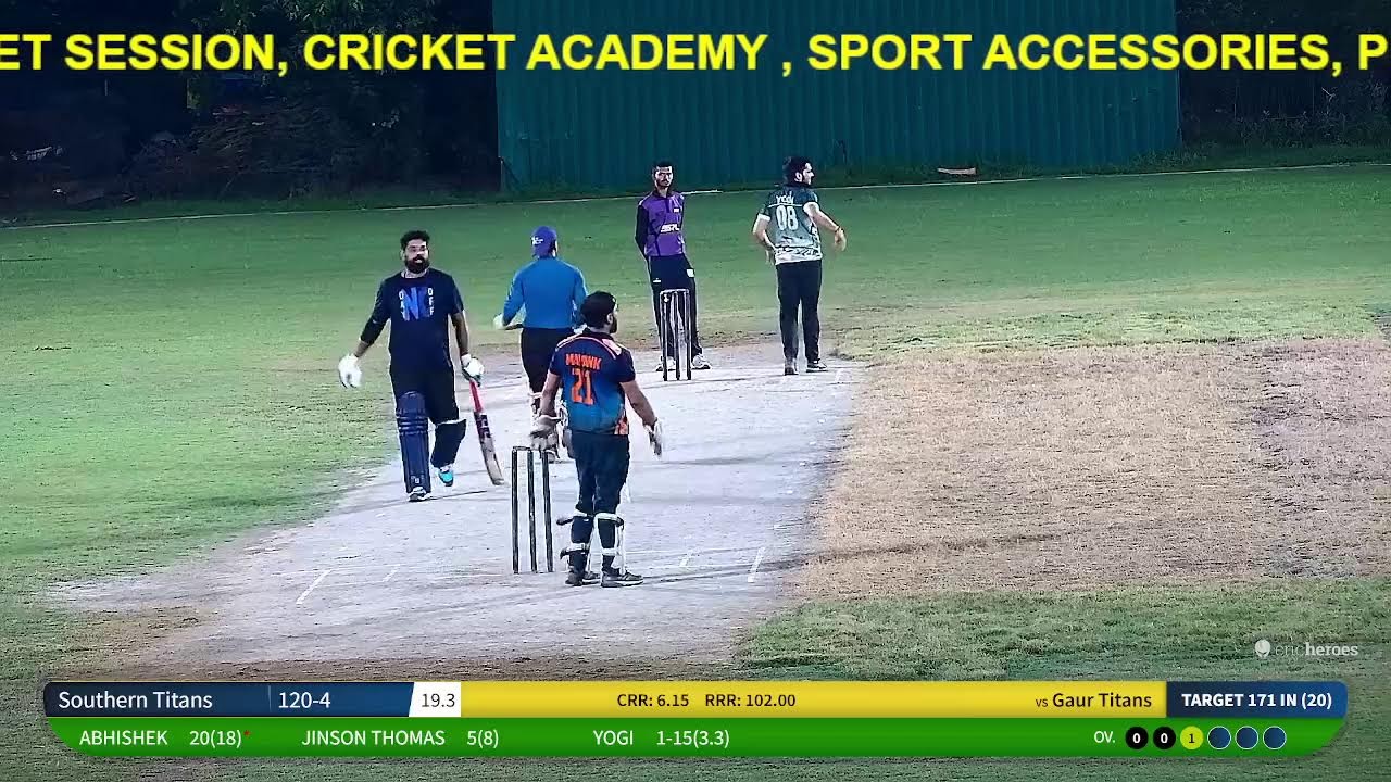 Gaur Titans VS Southern Titans (Oval Friendly League)