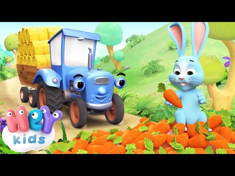 Il Trattore In Giro Va - Cartoni e canzoni per bambini con animali