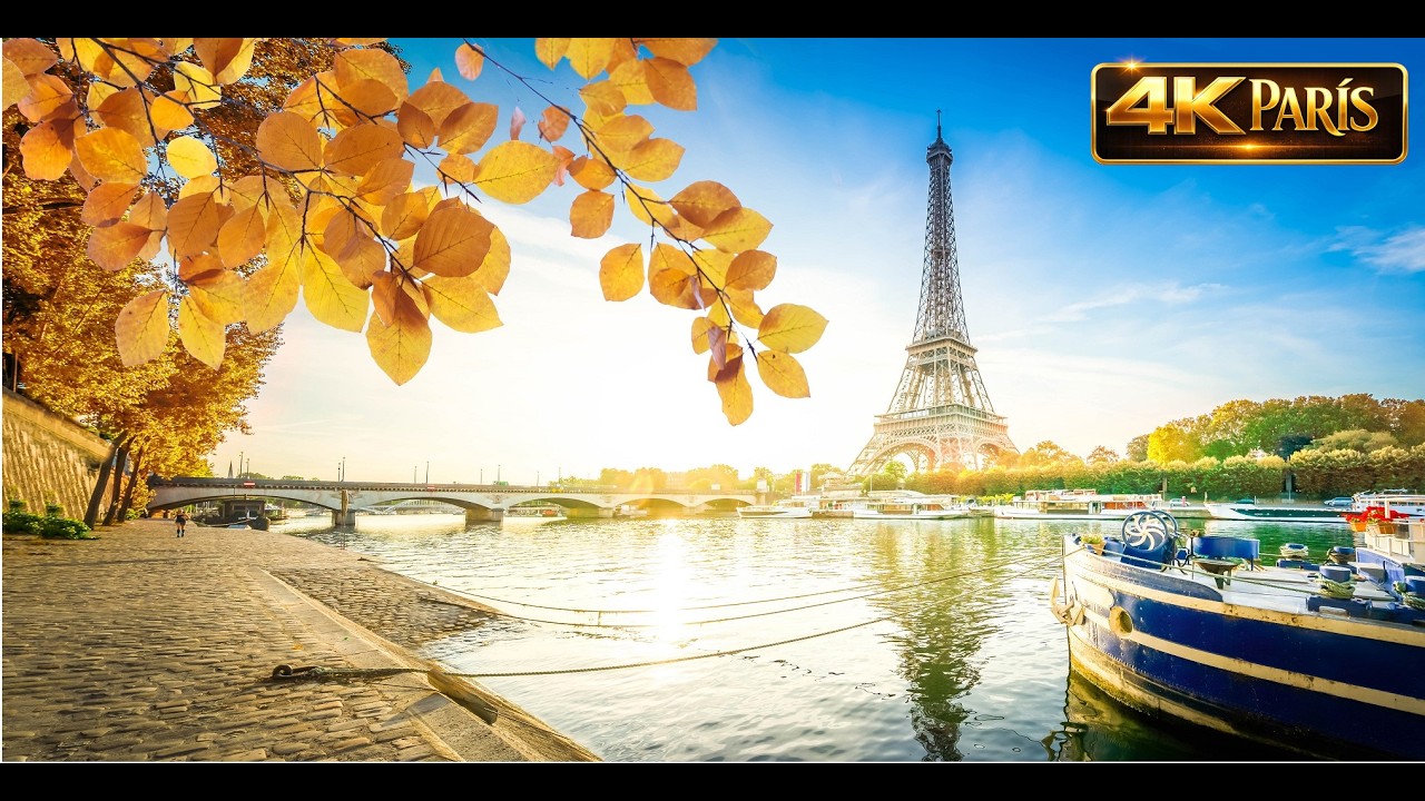 Paris 4K Walking Tour & Drone 🇫🇷 | Un Paseo por París