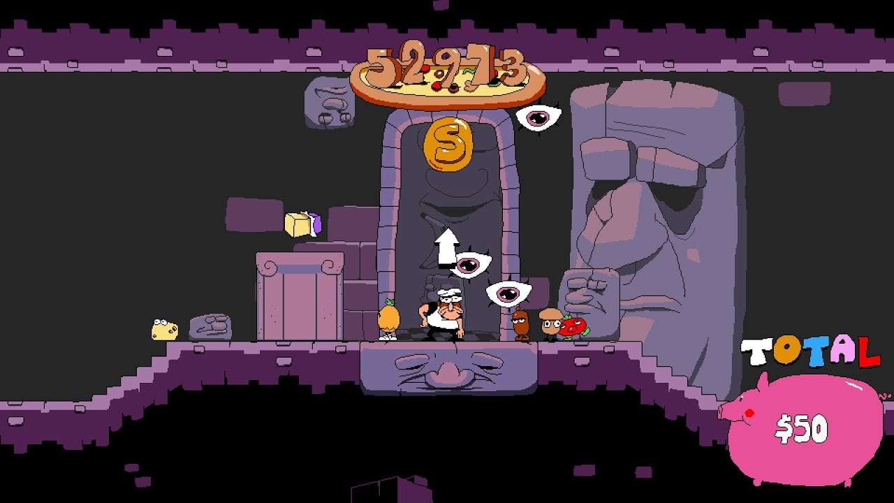 Pizza Tower Unlimited laps mod Getting to lap 20 on John gutter YouTube