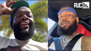 'You Starving' Rick Ross Responds To The Game Diss Plays 50 Cent Hate It Or Love It In His '64 Chevy