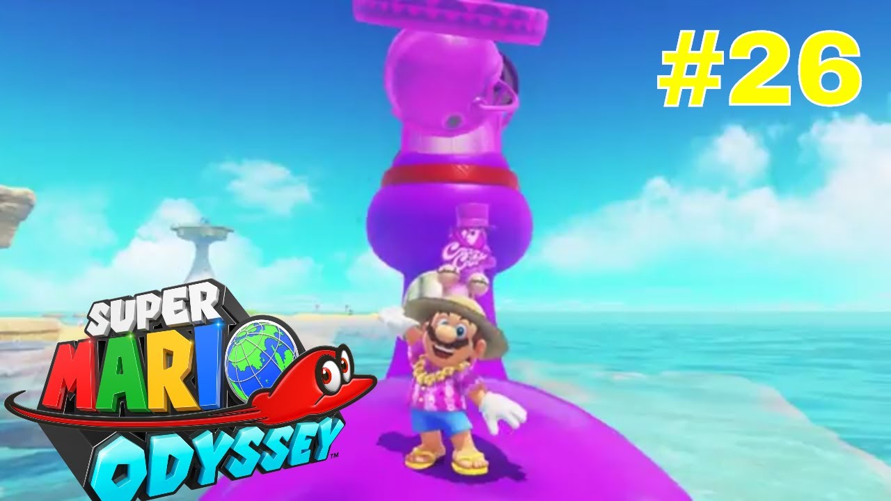 Knights Play: Super Mario Odyssey Part 26 - The Glass Is Half Empty