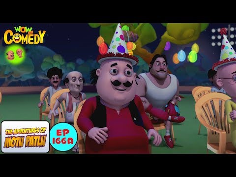 Don Ka Birthday - Motu Patlu in Hindi - 3D Animated cartoon series for kids - As on Nick