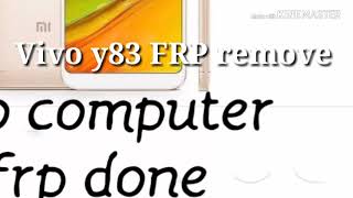 Vivo Y83 Frp Remove Only 10 Minutes