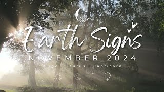 All Earth Signs - November 2024 Predictions: What’s in Store for You This Month? 🌍🔮