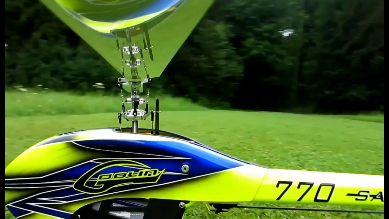 SAB Goblin 770 No.5 RC Helikopter / remote control helicopter YouTube