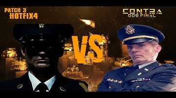 Contra 009 Final Patch 3 HotFix 4. Challenge: Cybernetic General vs Laser General [Hard] #13