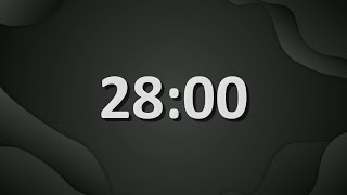 28 Minute (1680 Seconds) Countdown Timer