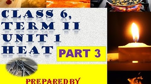 6th Standard, Term 2 ,UNIT 1,HEAT , (Part 3)| , Samacheer syllabus @ Splendiferous Science|