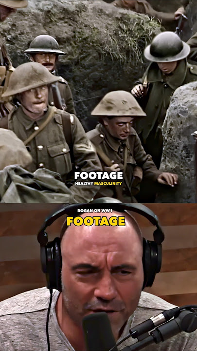 Joe Rogan Shocked By Remastered WW1 Footage
