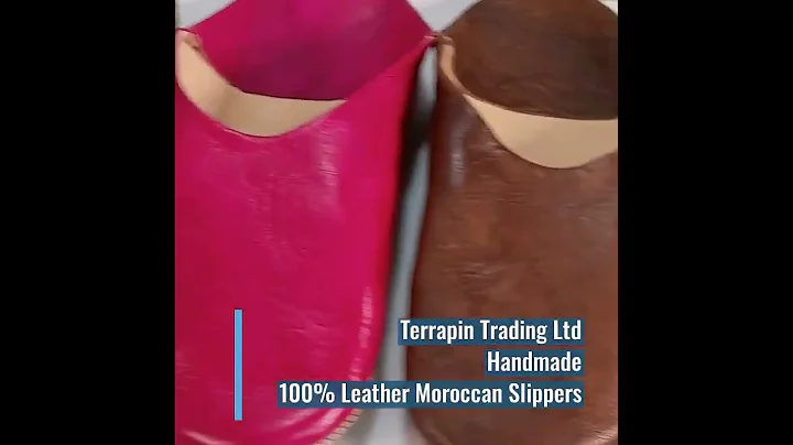 Mens Moroccan Leather Slippers