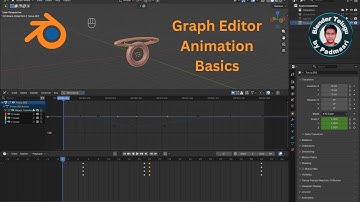 Graph Editor Animation Basics | Blender Telugu by Padmasri