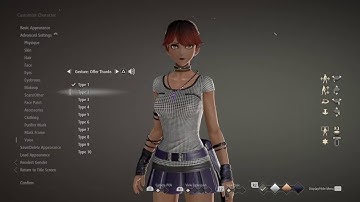 Code Vein Character Creation (and maybe gameplay)
