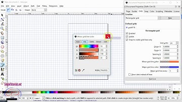 Grids in Inkscape