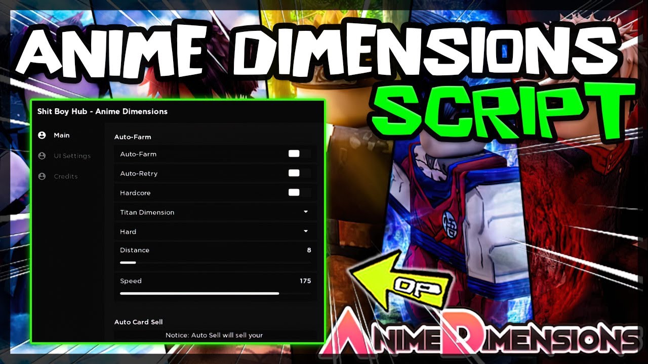 Anime Dimensions Simulator Script, HACK