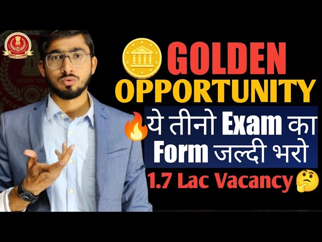 The Exams Are Coming!” – Golden Opportunities