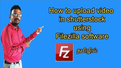 How to upload video in shutterstock | Filezilla#Encorephotoshop