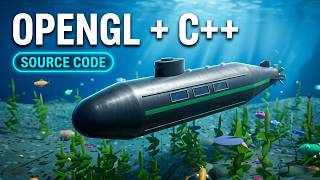 Details Submarine Simulation with source code | OpenGL | GLUT| C++ | Computer Graphics Project Update