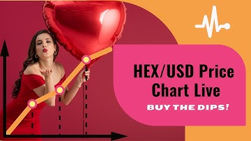 Live HEX / USDC Uniswap Price Chart With HEXessive Indicators