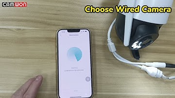 CAMWON How to Connect The ICSee Camera by LAN Cable?