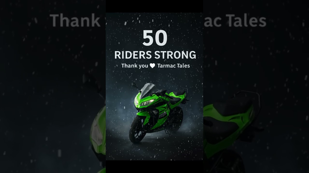 From 0 to 50 Riders 🤍 Thank You | Tarmac Tales 