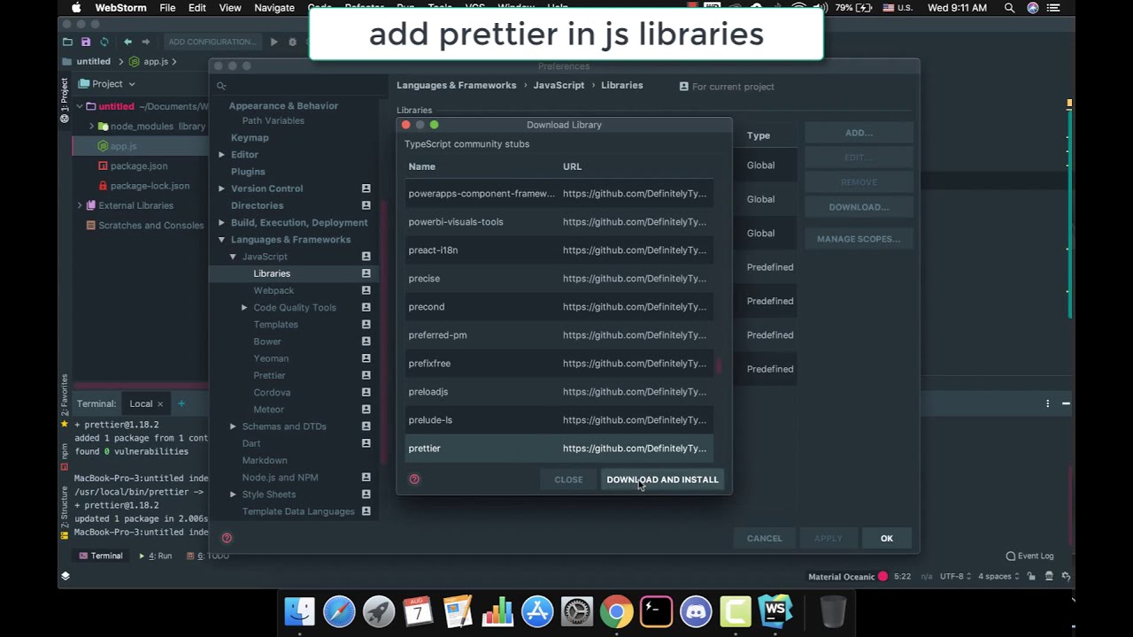 How To Configure Prettier In Webstorm