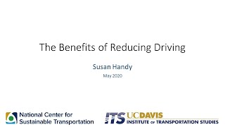 The Many Benefits of Reducing Car Dependence