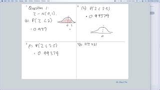 Using nSpire to find probability of standard normal distribution - normCDF.webm