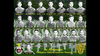 A Tribute to our Fallen Mistahs - PMA Class 1971