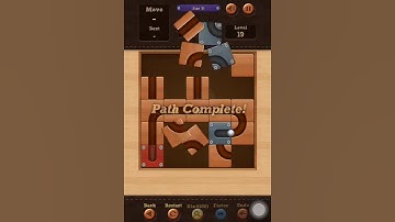 Roll the Ball slide puzzle Star D Pack Level 19 Solution