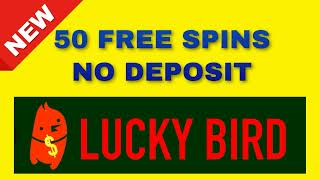 No Deposit Casino Bonus - 50 Free Spins on Book of Dead Slot - Lucky Bird Casino Promotions screenshot 4