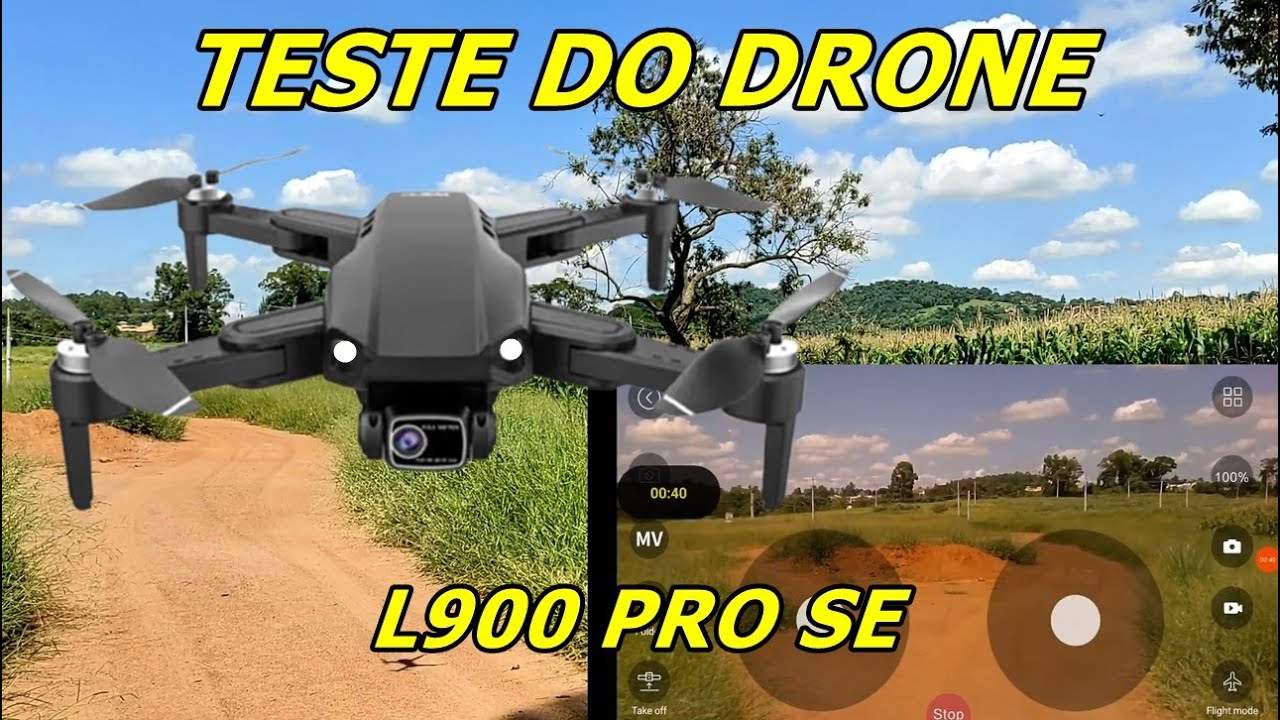 Drone L900 PRO SE Primeiro voo e testes NÃO COMPRE! YouTube