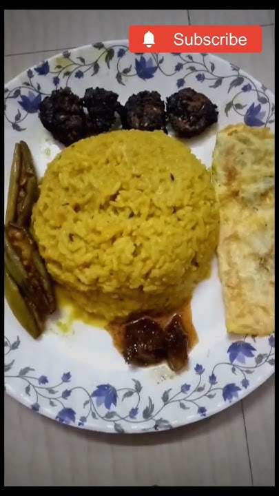 bengali-lunch-menu-list-shorts-shortsviral-khichuri-lunch-bangalir