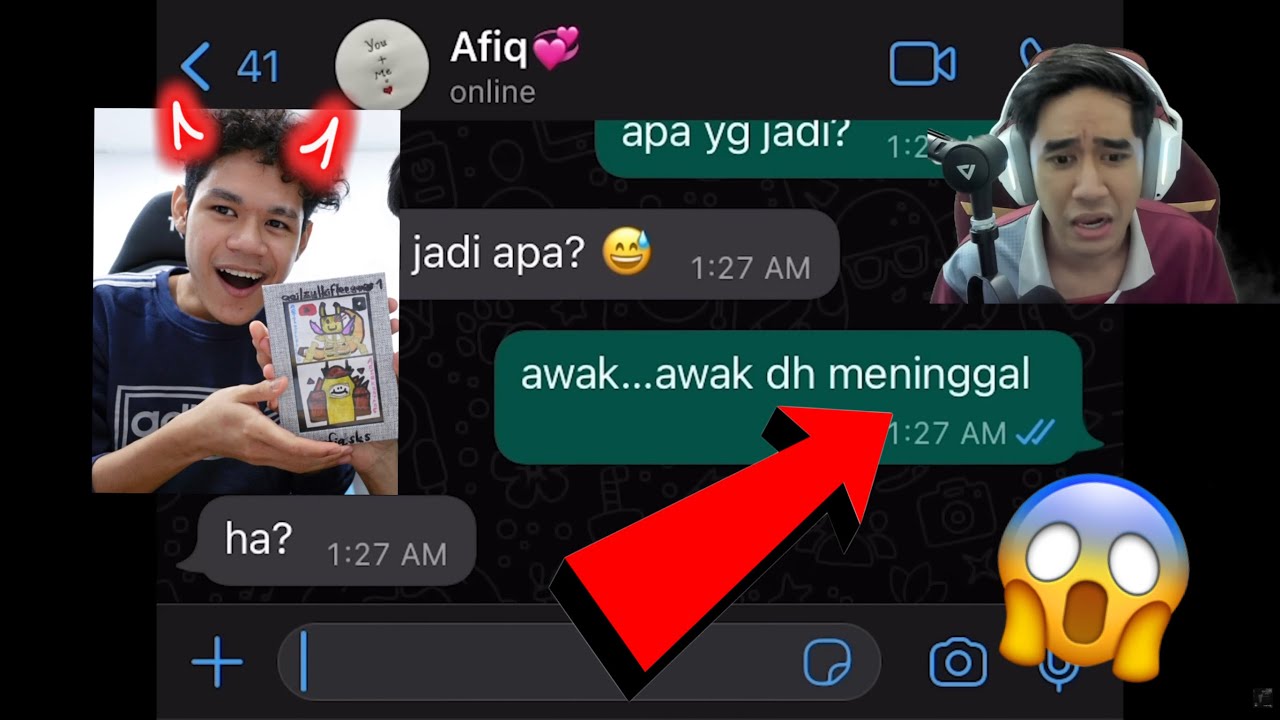 SERAM AFIQKENTANG KENA IKAT 😱 M4TI HIDUP SEMULA ALAMAK!!!