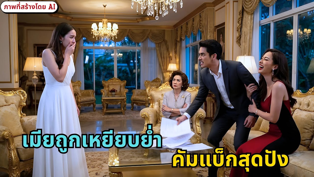 ถูกสามีและครอบครัวดูถูกเพราะมือที่สาม… เธอกลับกลายเป็นมหาเศรษฐี แก้แค้นอย่างสาสม!(เรื่องแต่งโดย AI)
