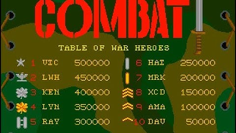 Combat - Arcade (1985)