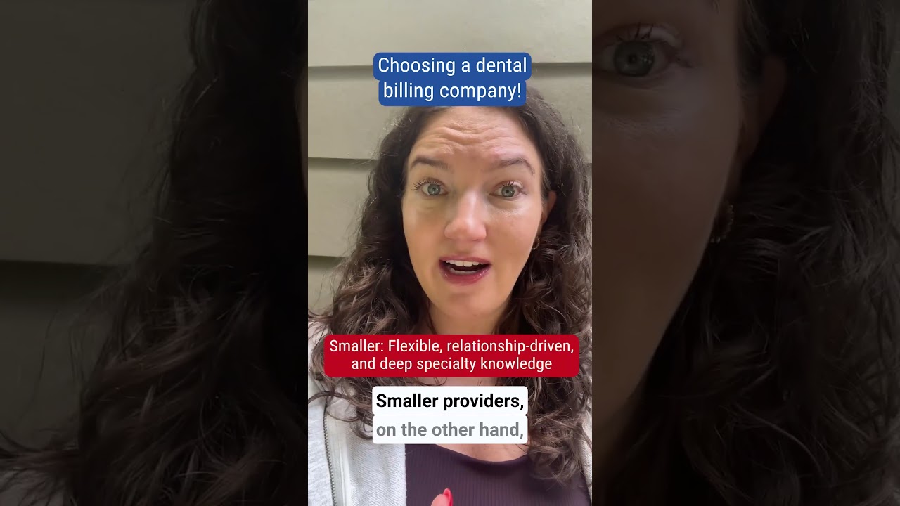 Choosing the right dental billing company! Dental Practice Management Tips