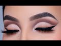 Modern Brown Cut Crease Tutorial with Black Winged Eyeliner