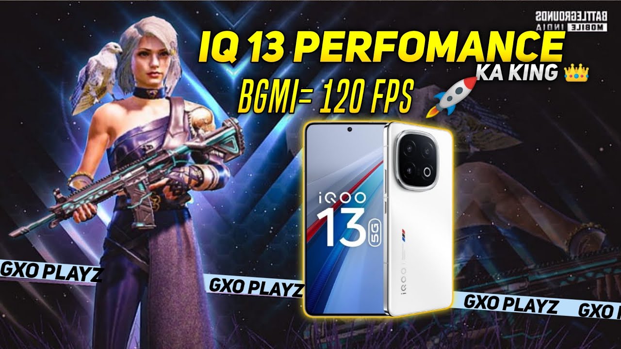 BGMI IQOO 13 FASTEST PHONE 120 FPS LIVE TEST 🔥 - YouTube