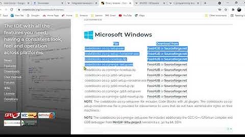 Code blocks IDE to run C programs in GCC - Installation and Programming