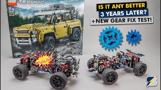 LEGO Technic Defender 3 years later - is it any better? Possible fix with new gears!