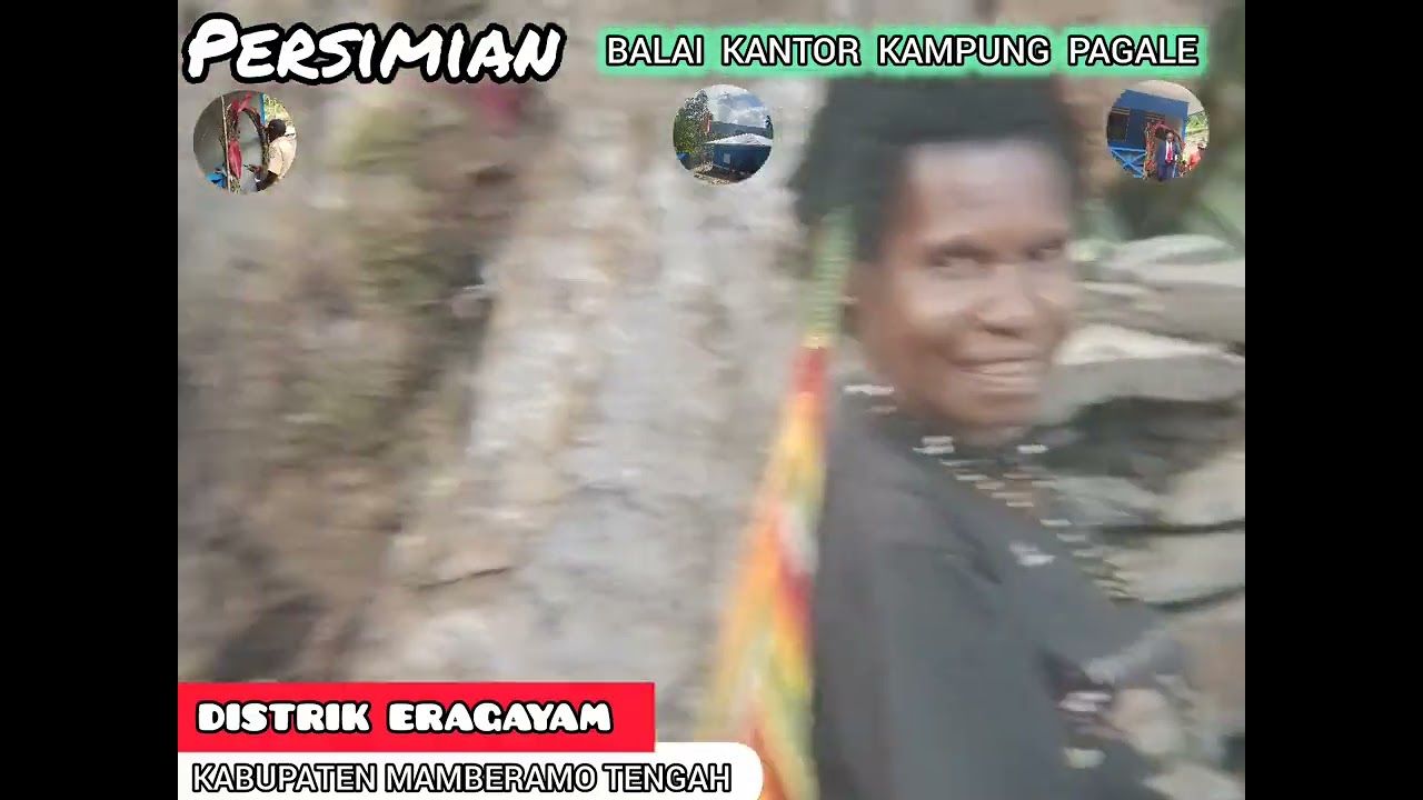 PERSIMIAN BALAI KANTOR KAMPUNG PAGALE DISTRIK ERAGAYAM KABUPATEN MAMBERAMO 🙏✂️↗️🔥